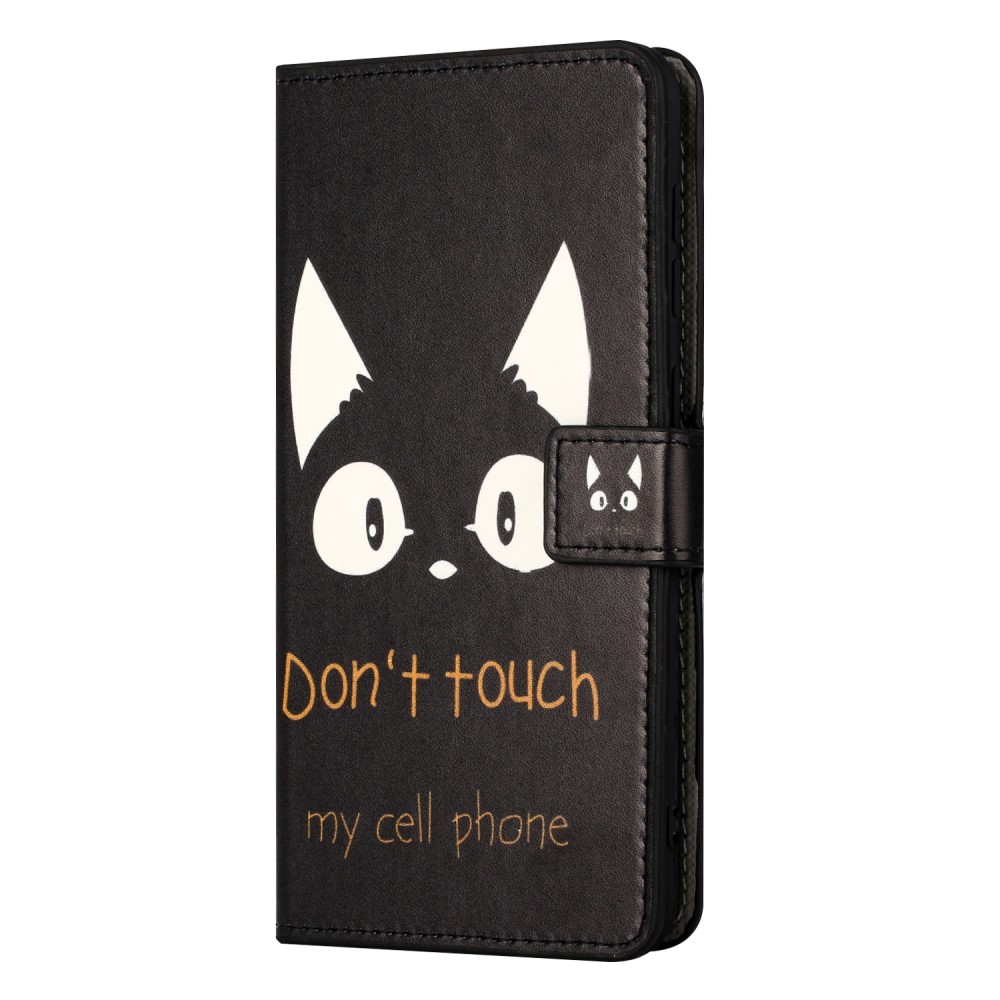  Samsung Galaxy A15 5G Fodral Med Tryck Dont Touch Katt
