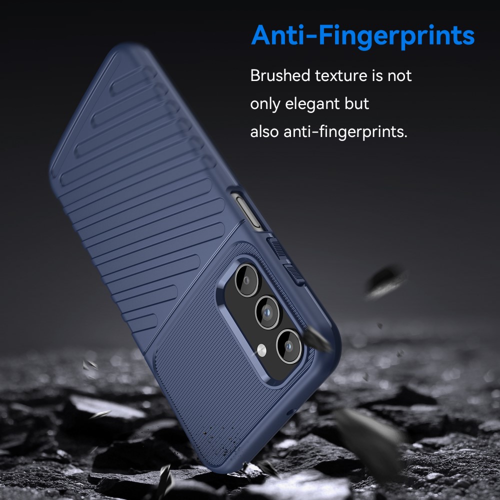  Samsung Galaxy A15 5G Skal Twill Textur Blå