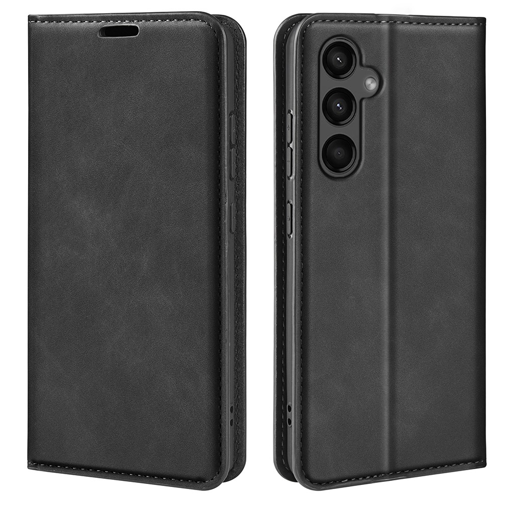  Samsung Galaxy A15 5G Fodral Flip Skin Touch Svart