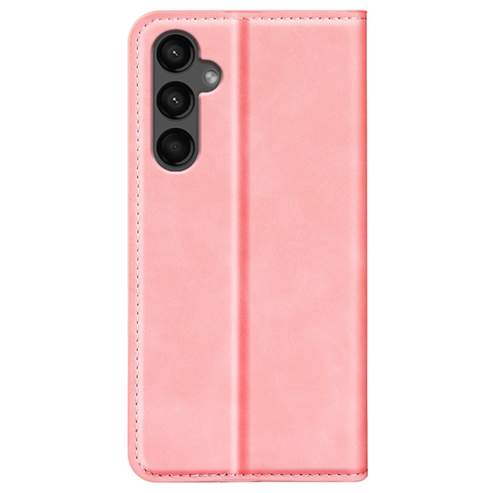  Samsung Galaxy A15 5G Fodral Flip Skin Touch Rosa