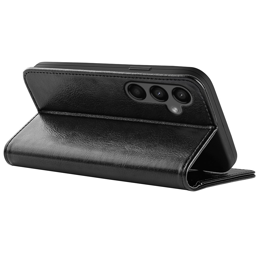 Samsung Galaxy A15 5G Fodral Läder Svart