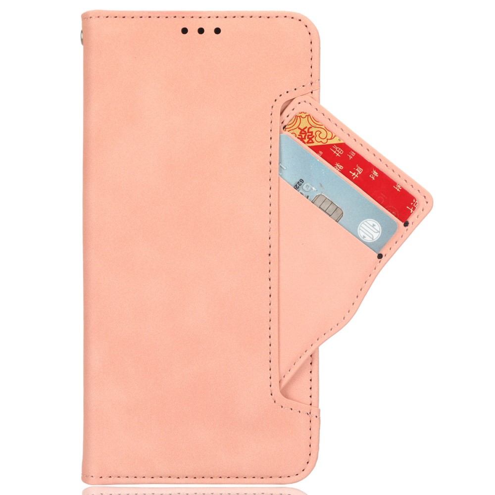  Samsung Galaxy A15 5G Fodral Med Avtagbart Kortfodral Rosa