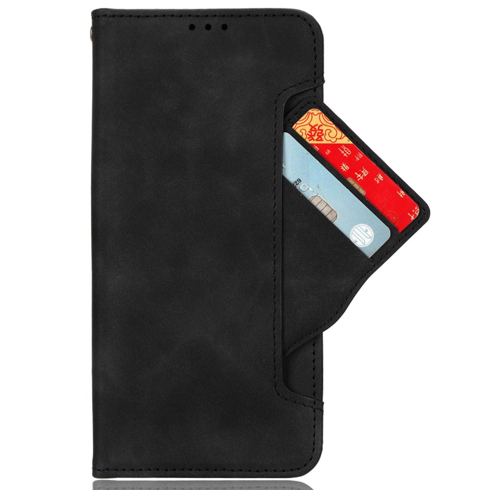  Samsung Galaxy A15 5G Fodral Med Avtagbart Kortfodral Svart