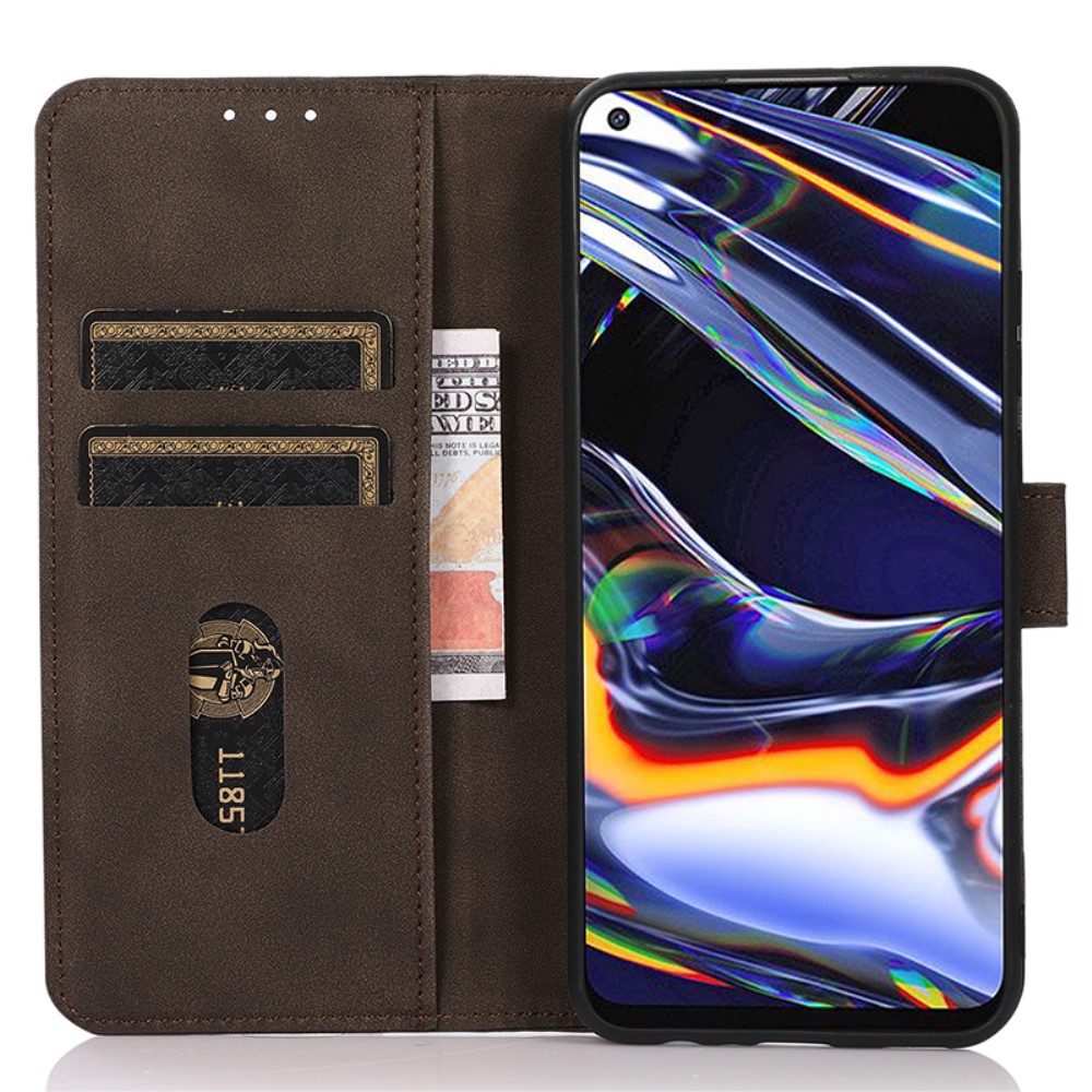 KHAZNEH KHAZNEH Galaxy A35 5G Fodral Matt Läder Brun