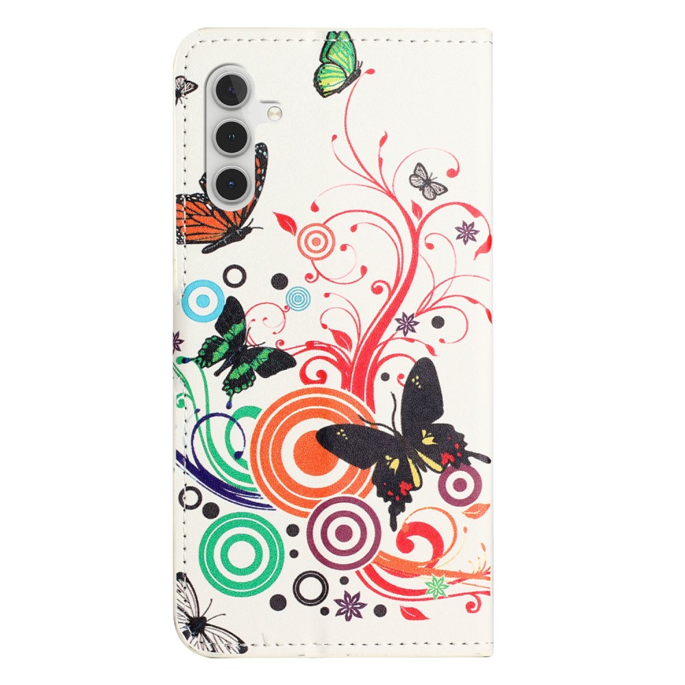  Samsung Galaxy A35 5G Fodral Med Tryck Fjärilar