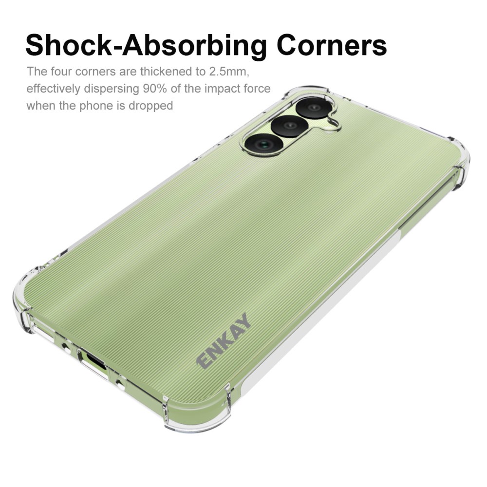ENKAY ENKAY Samsung Galaxy A35 5G Skal Shockproof TPU Transparent