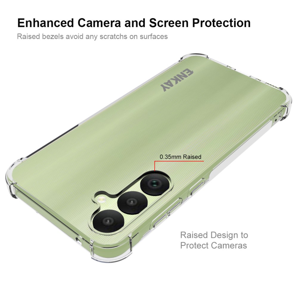 ENKAY ENKAY Samsung Galaxy A35 5G Skal Shockproof TPU Transparent