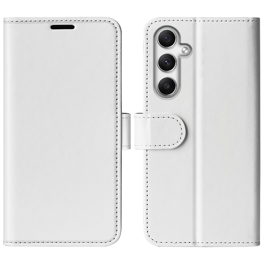  Samsung Galaxy A35 5G Fodral Crazy Horse Läder Vit