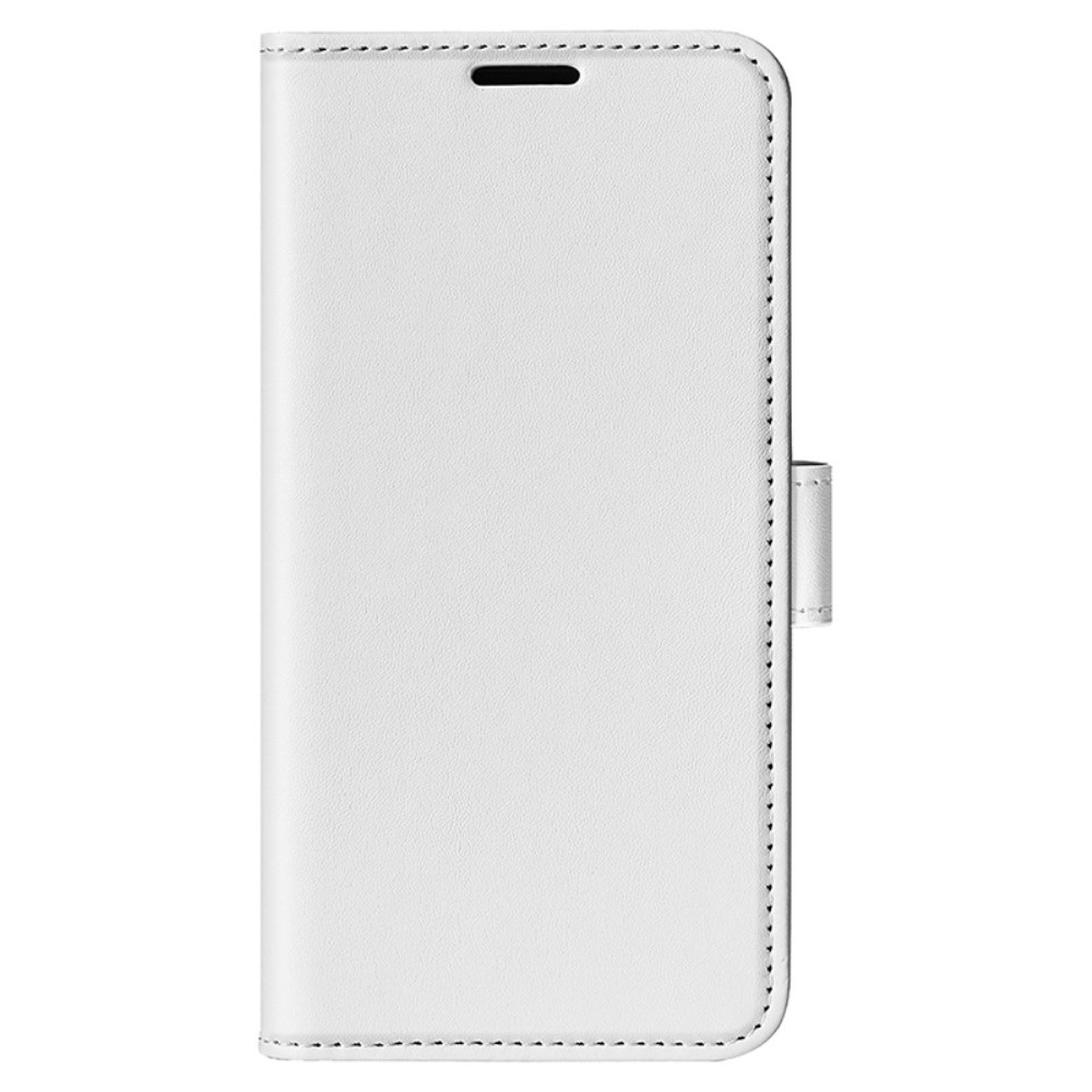  Samsung Galaxy A35 5G Fodral Crazy Horse Läder Vit