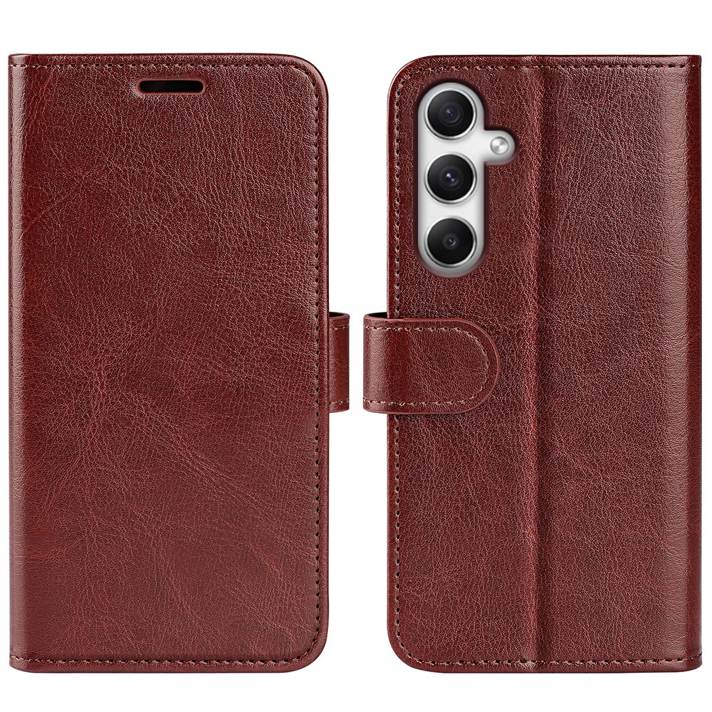  Samsung Galaxy A35 5G Fodral Crazy Horse Läder Brun