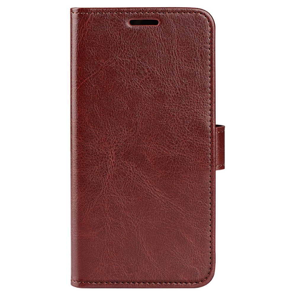  Samsung Galaxy A35 5G Fodral Crazy Horse Läder Brun