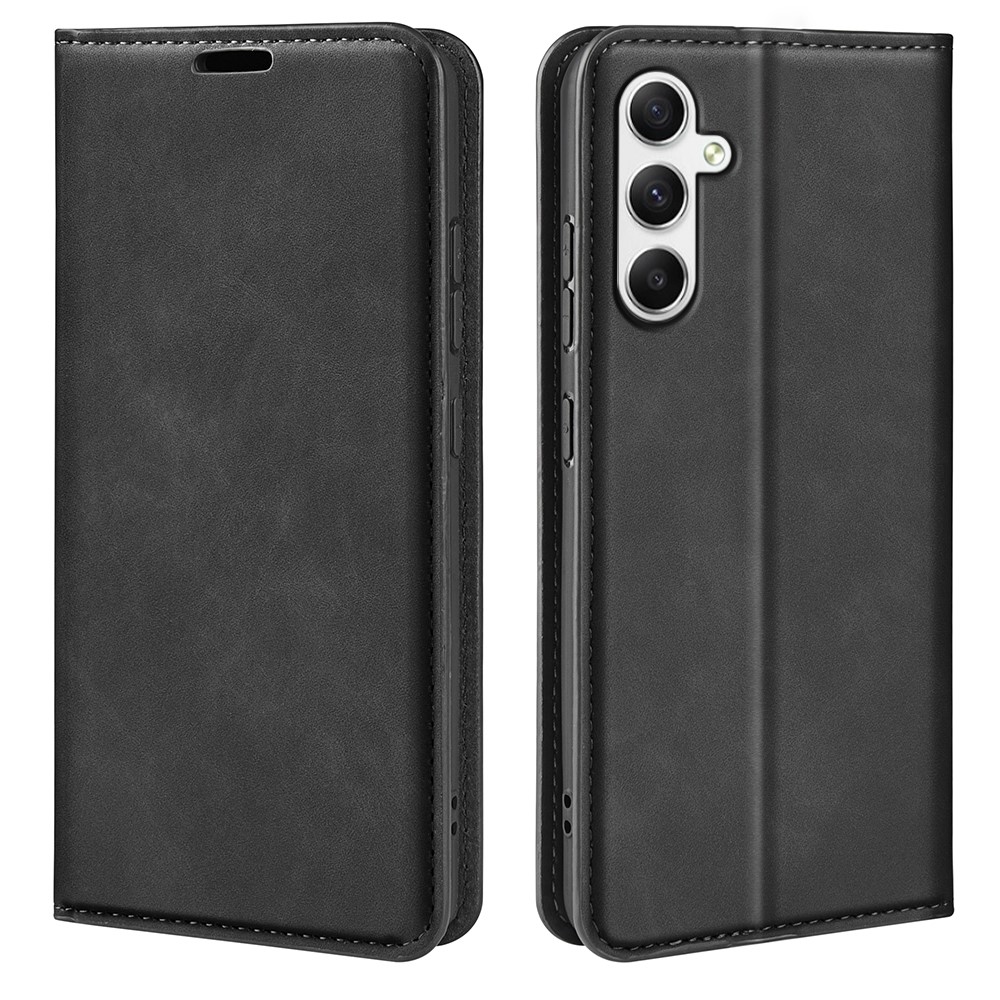  Samsung Galaxy A35 5G Fodral Flip Skin Touch Svart