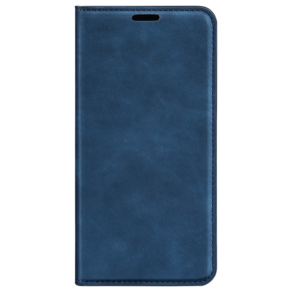  Samsung Galaxy A35 5G Fodral Flip Skin Touch Blå