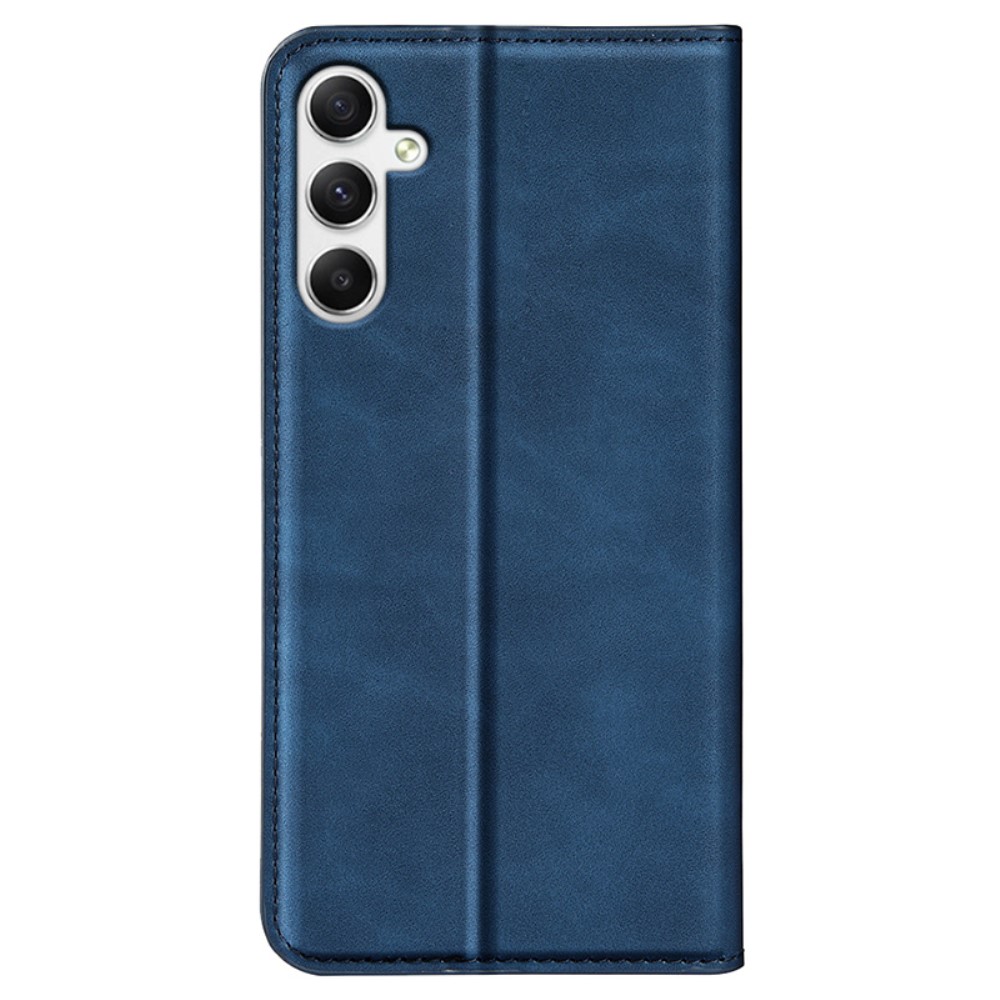  Samsung Galaxy A35 5G Fodral Flip Skin Touch Blå