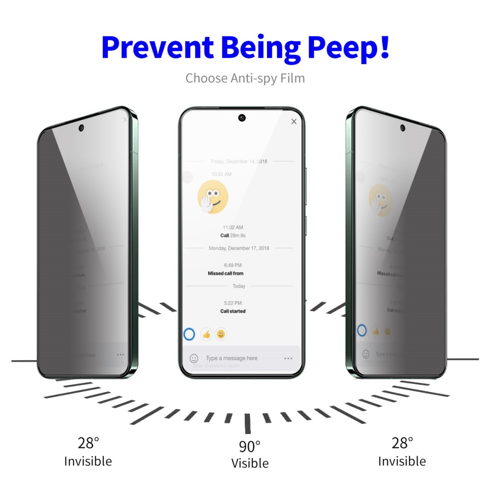 ENKAY ENKAY Galaxy A35 5G Skärmskydd Härdat Glas Privacy