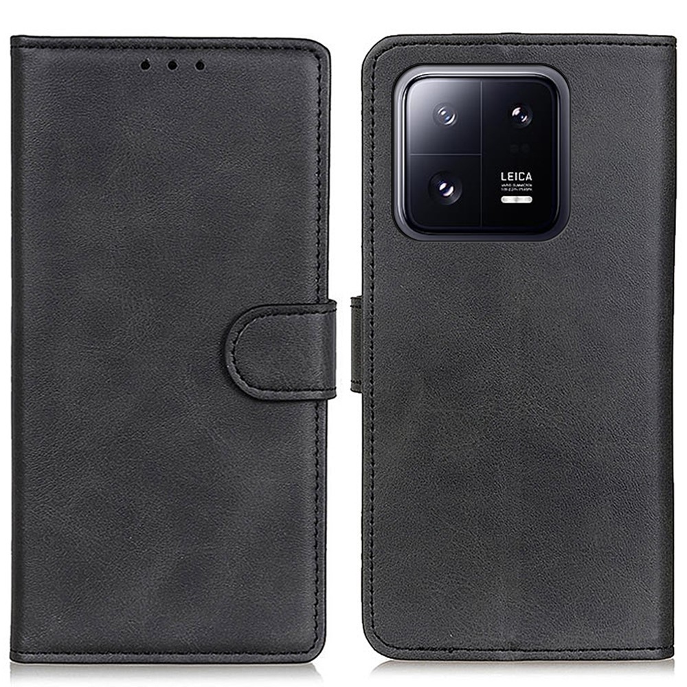  Xiaomi 14 Fodral Läder Svart