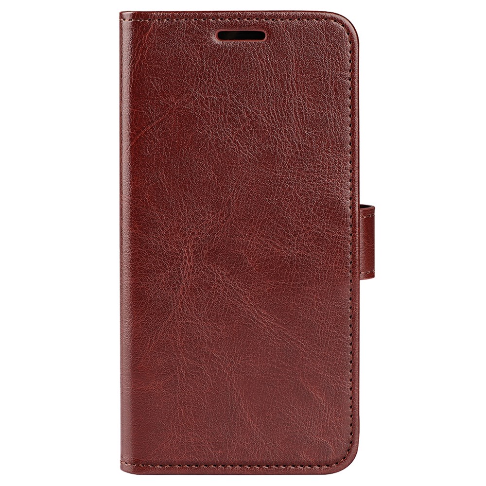  Xiaomi 14 Fodral Crazy Horse Läder Brun