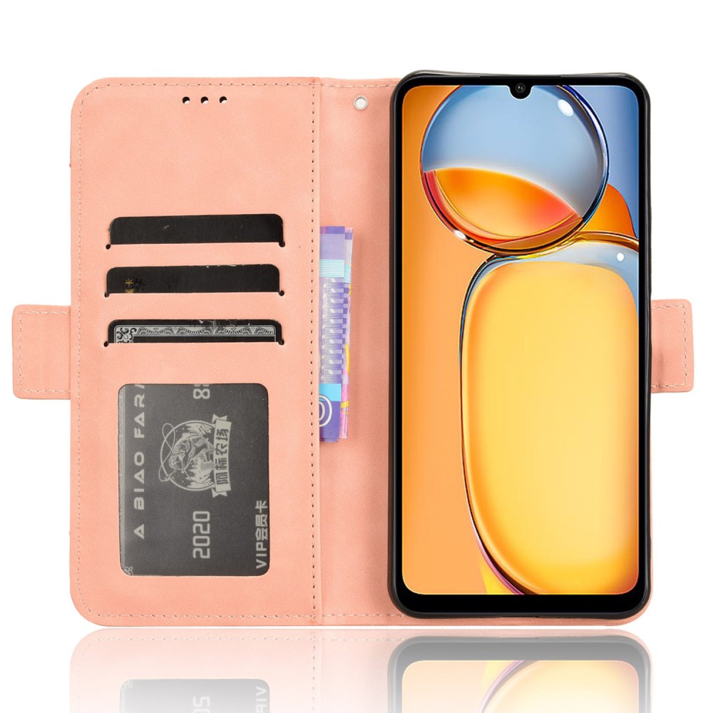  Xiaomi Redmi 13C 4G Fodral Med Avtagbart Kortfodral Rosa