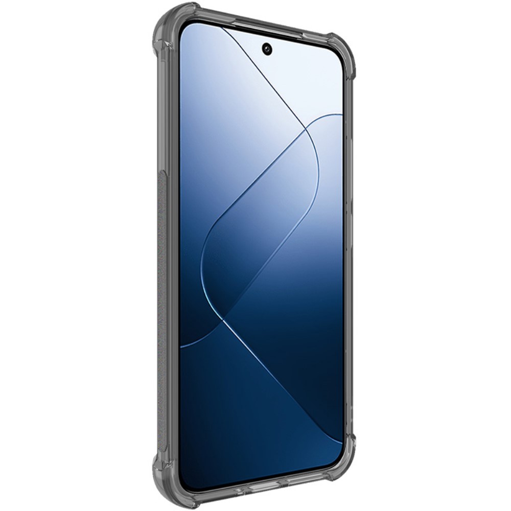 IMAK IMAK Xiaomi 14 Skal Shockproof TPU Tonad Svart
