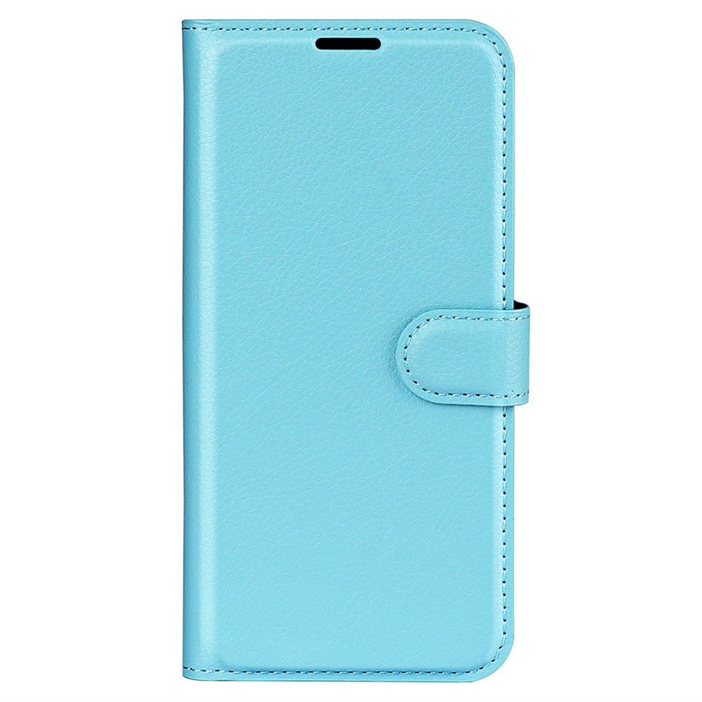  Xiaomi Redmi 13C 4G Fodral Litchi Läder Ljus Blå