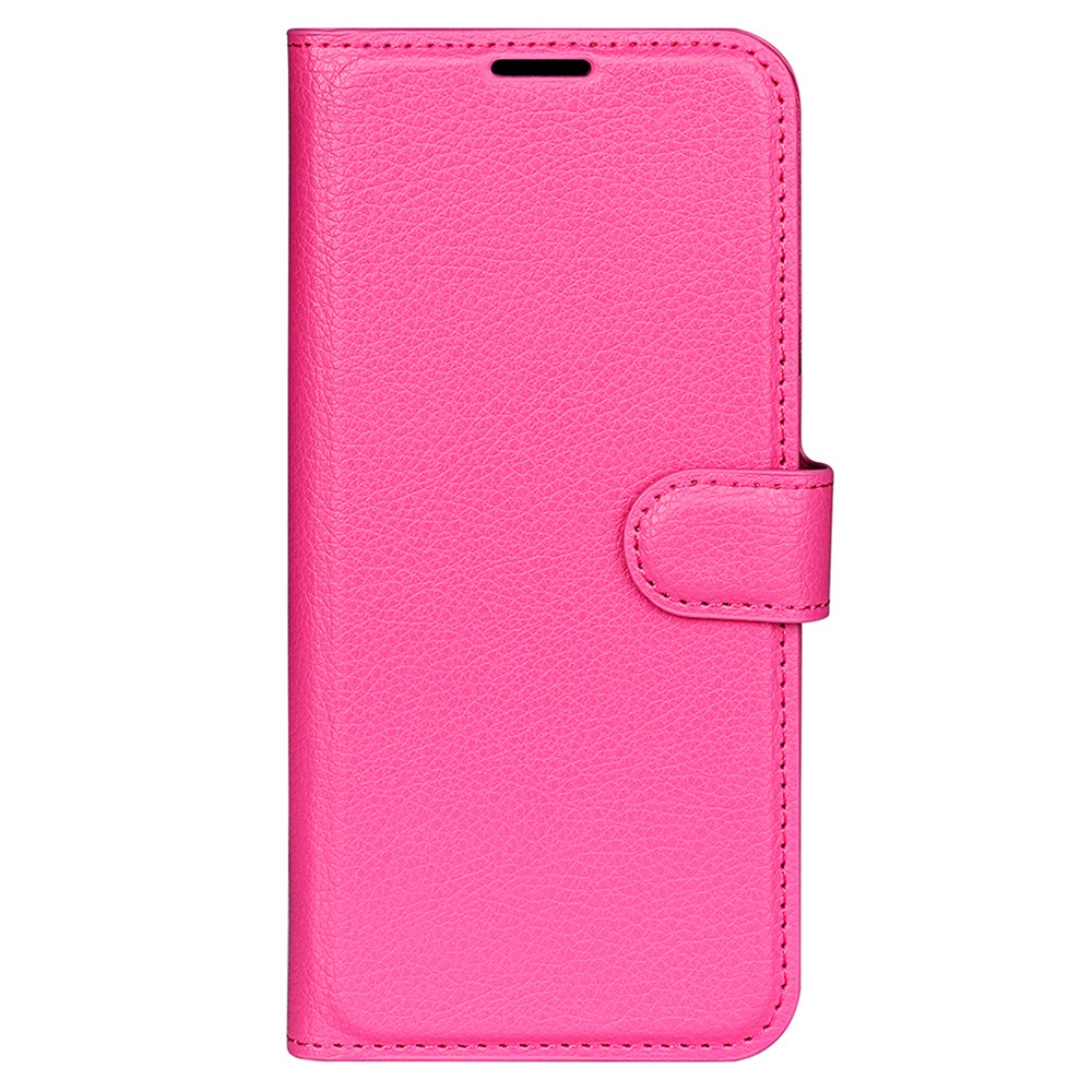 Xiaomi Redmi 13C 4G Fodral Litchi Läder Rosa