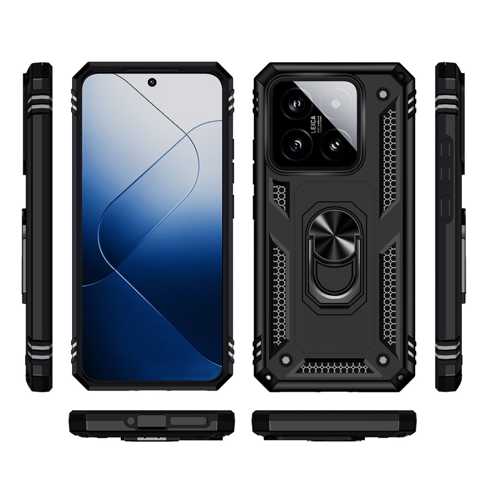  Xiaomi 14 Skal Ring Hybrid Armor Svart