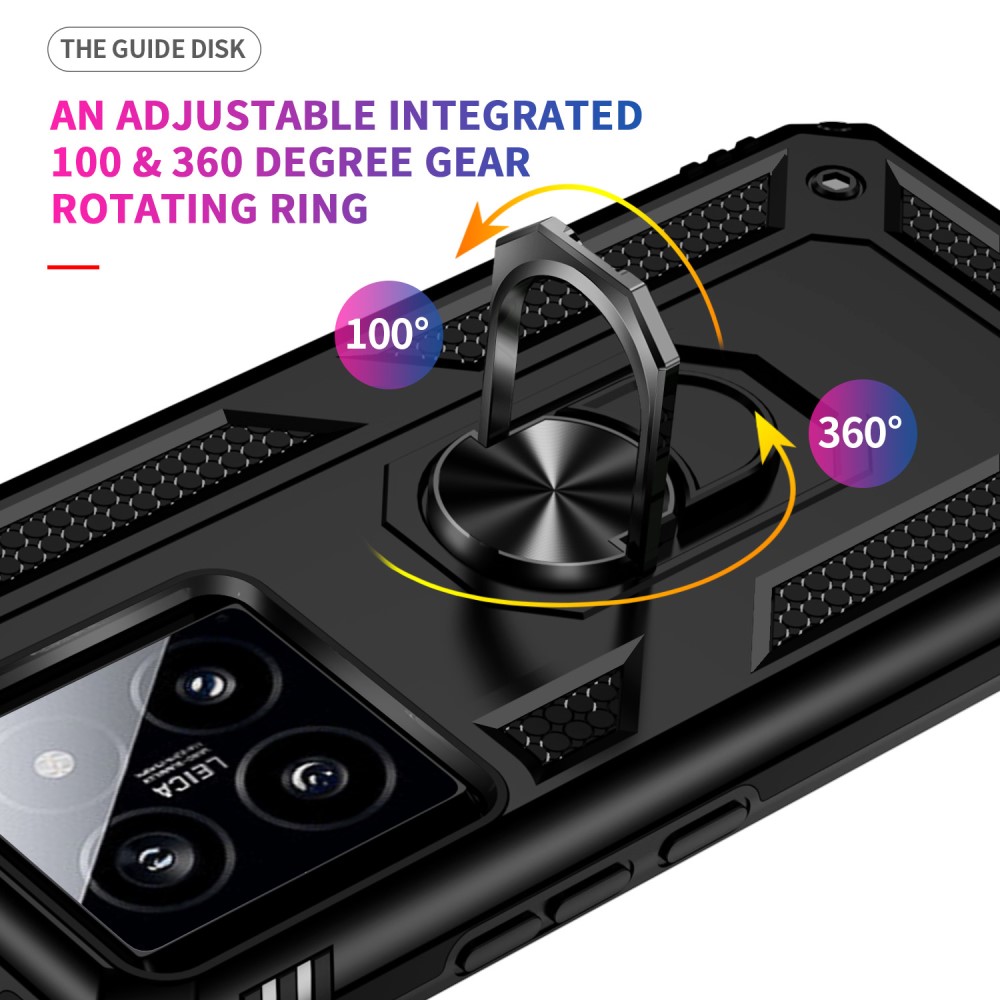  Xiaomi 14 Skal Ring Hybrid Armor Svart