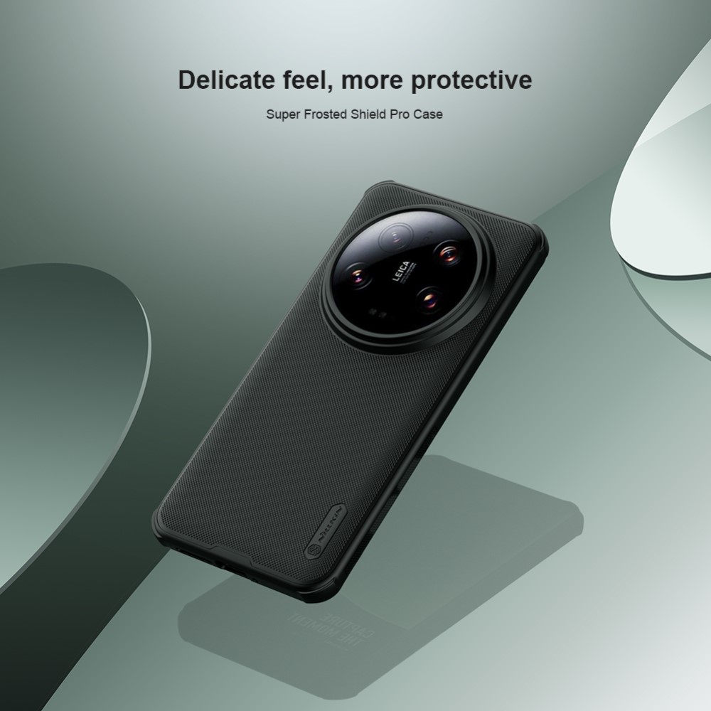 NILLKIN NILLKIN Xiaomi 14 Ultra Skal Frosted Shield Pro Svart