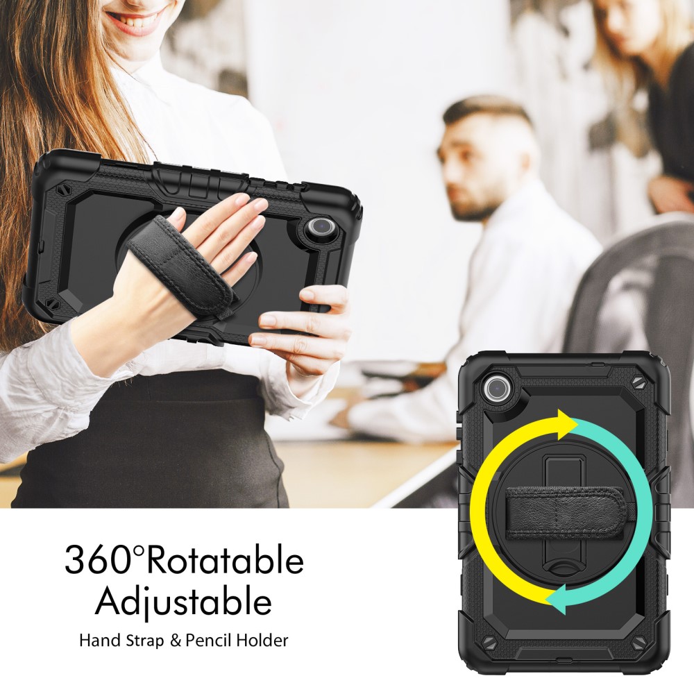  Lenovo Tab M8 (Gen 4) Skal Solid360 Svart