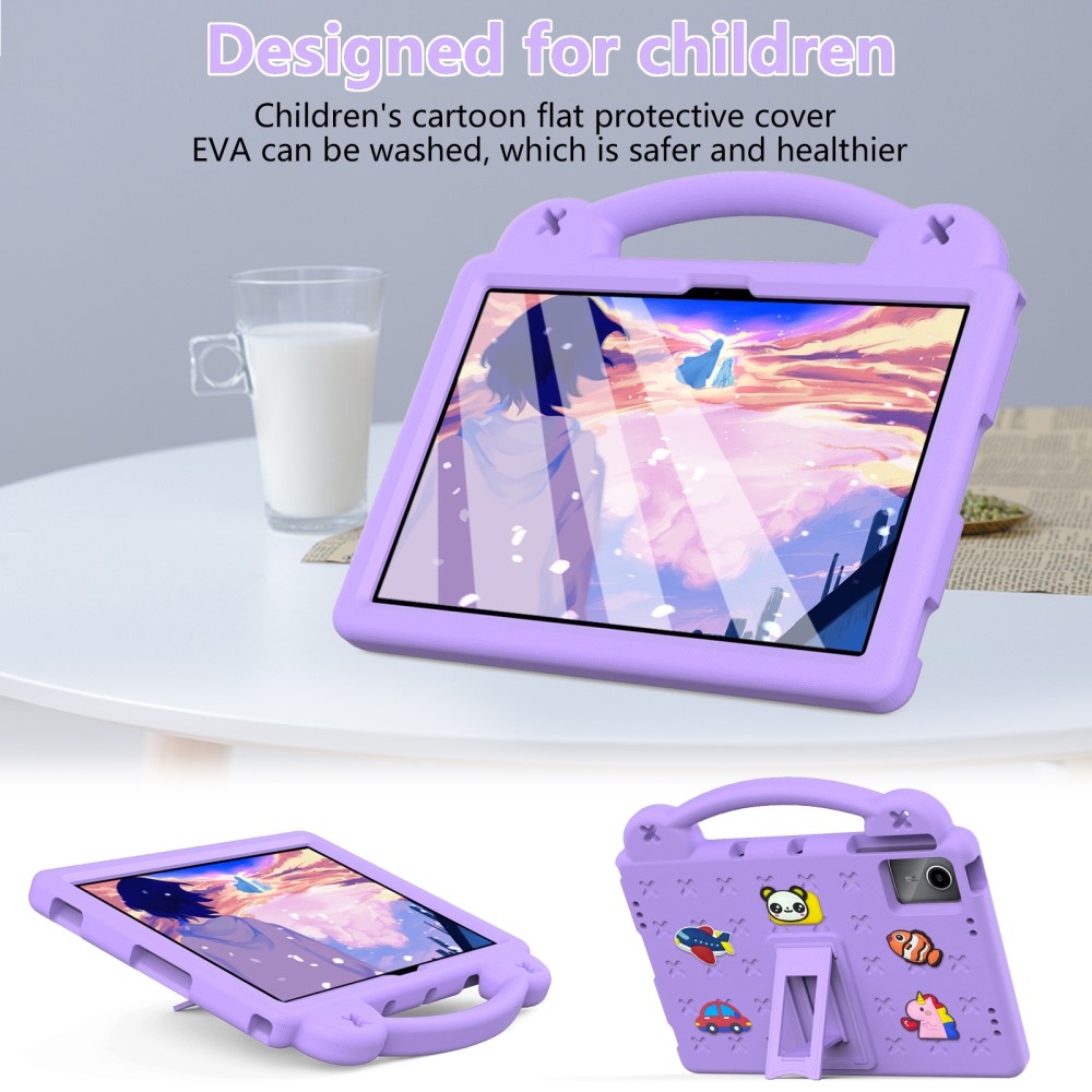  Lenovo Tab M11 Skal EVA För Barn Lila