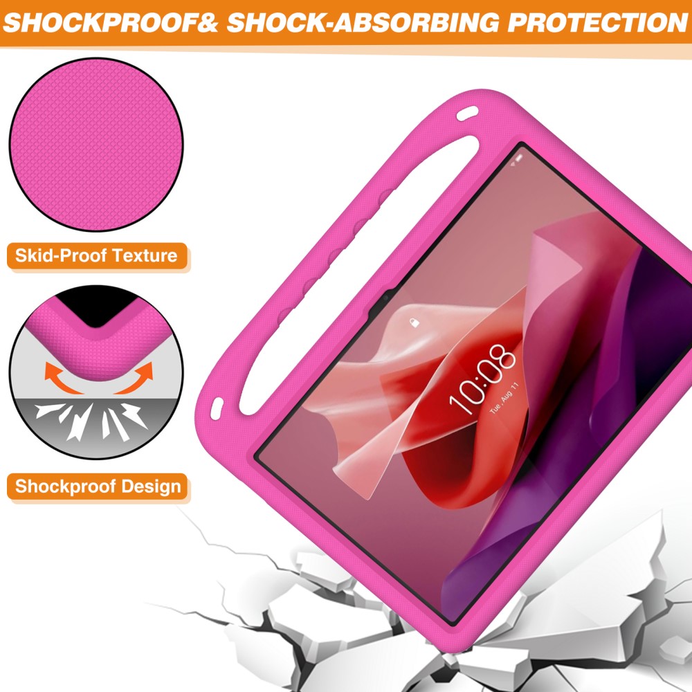  Lenovo Tab P12 Skal EVA För Barn Rosa