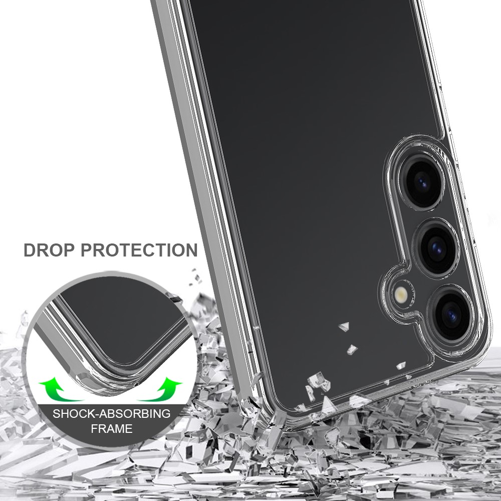  Samsung Galaxy A55 5G Skal Akryl/TPU Transparent