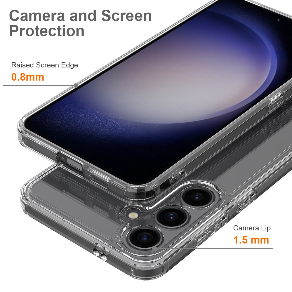  Samsung Galaxy A55 5G Skal Akryl/TPU Transparent