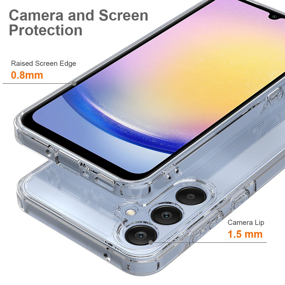  Samsung Galaxy A35 5G Skal Akryl/TPU Transparent