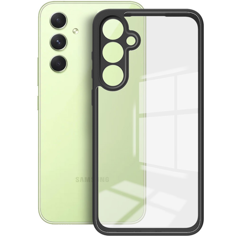 IMAK IMAK Galaxy A55 5G Skal Hybrid HD Svart/Transparent