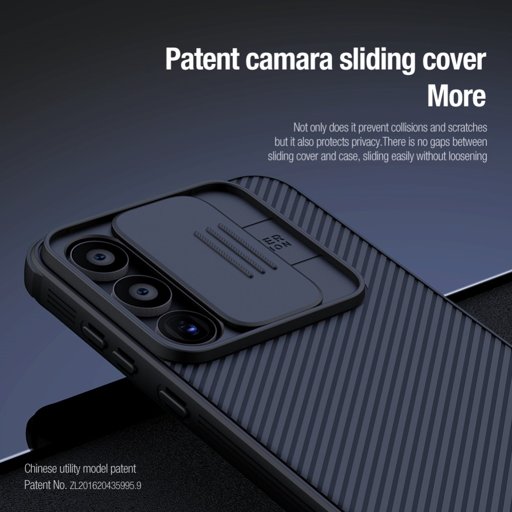 NILLKIN NILLKIN Galaxy A55 5G Skal CamShield Pro Svart