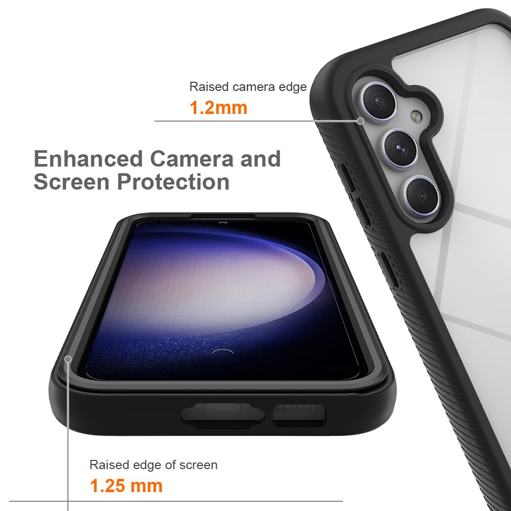  Samsung Galaxy A35 5G Skal 360 Hybrid Defense Svart