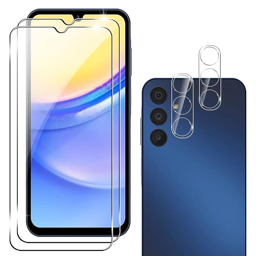  Samsung Galaxy A55 5G 4-PACK Skärmskydd/Linsskydd