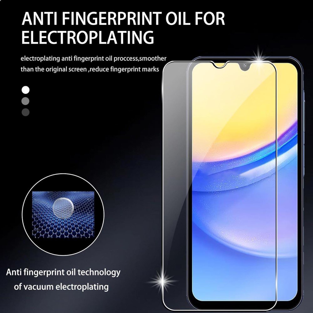  Samsung Galaxy A55 5G 4-PACK Skärmskydd/Linsskydd