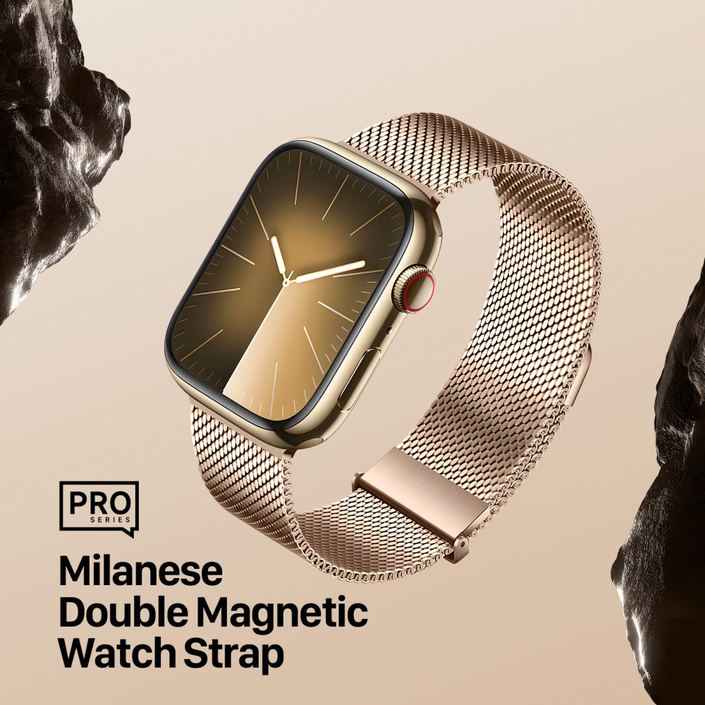 DUX DUCIS DUX DUCIS Apple Watch 42/44/45/46/49 mm Armband Milanese Pro