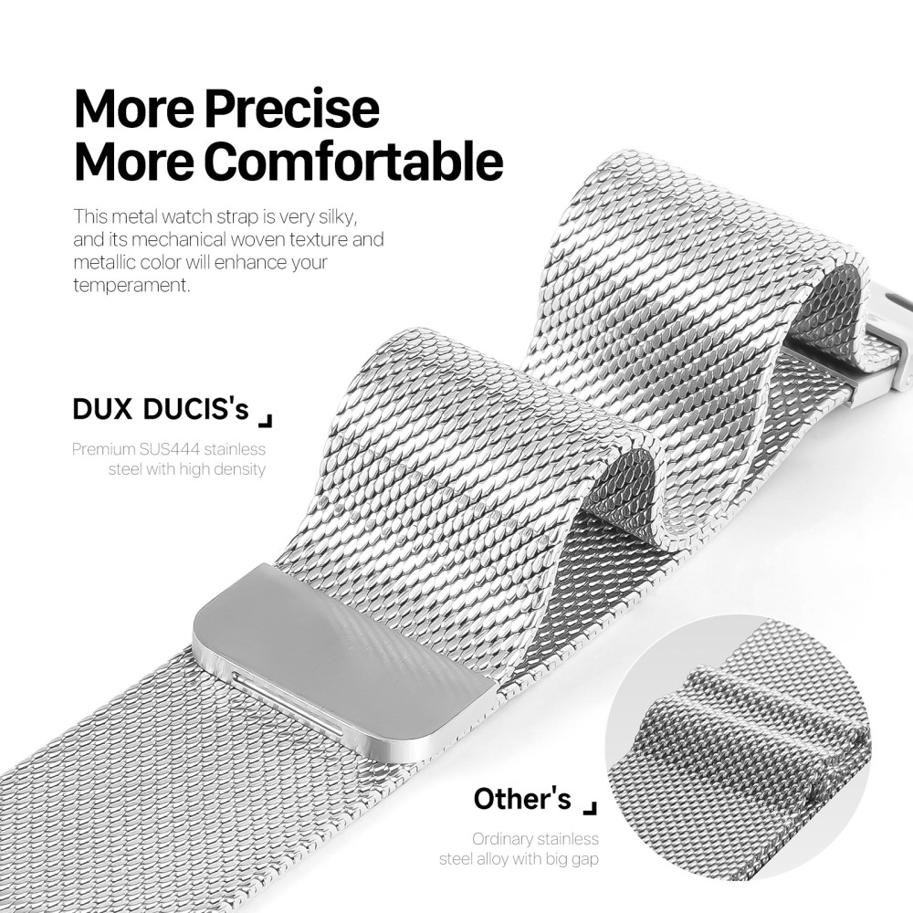 DUX DUCIS DUX DUCIS Apple Watch 42/44/45/46/49 mm Armband Milanese Pro