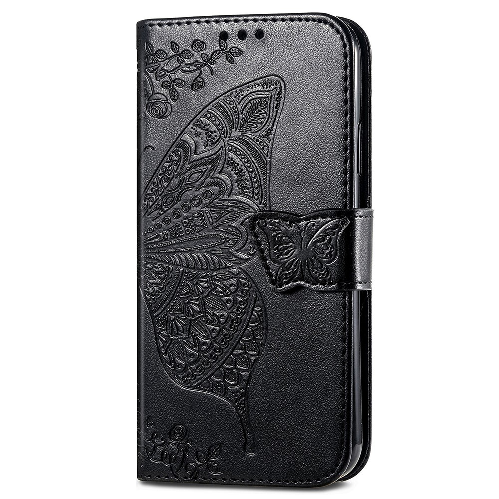  Google Pixel 8A Fodral Butterfly Svart