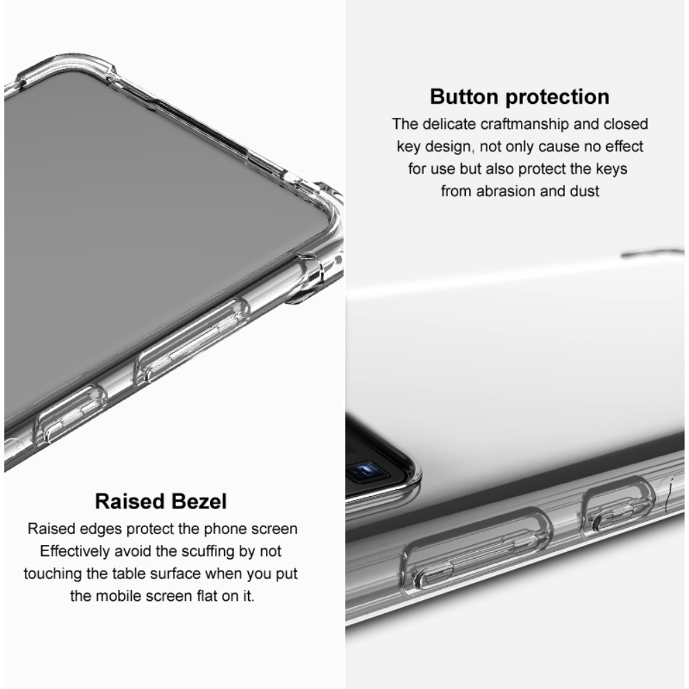 IMAK IMAK Motorola Moto G04 4G/G24 4G TPU Skal Transparent