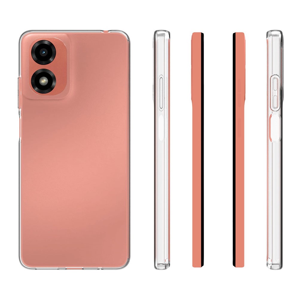  Motorola Moto G04 4G/G24 4G TPU Skal Transparent