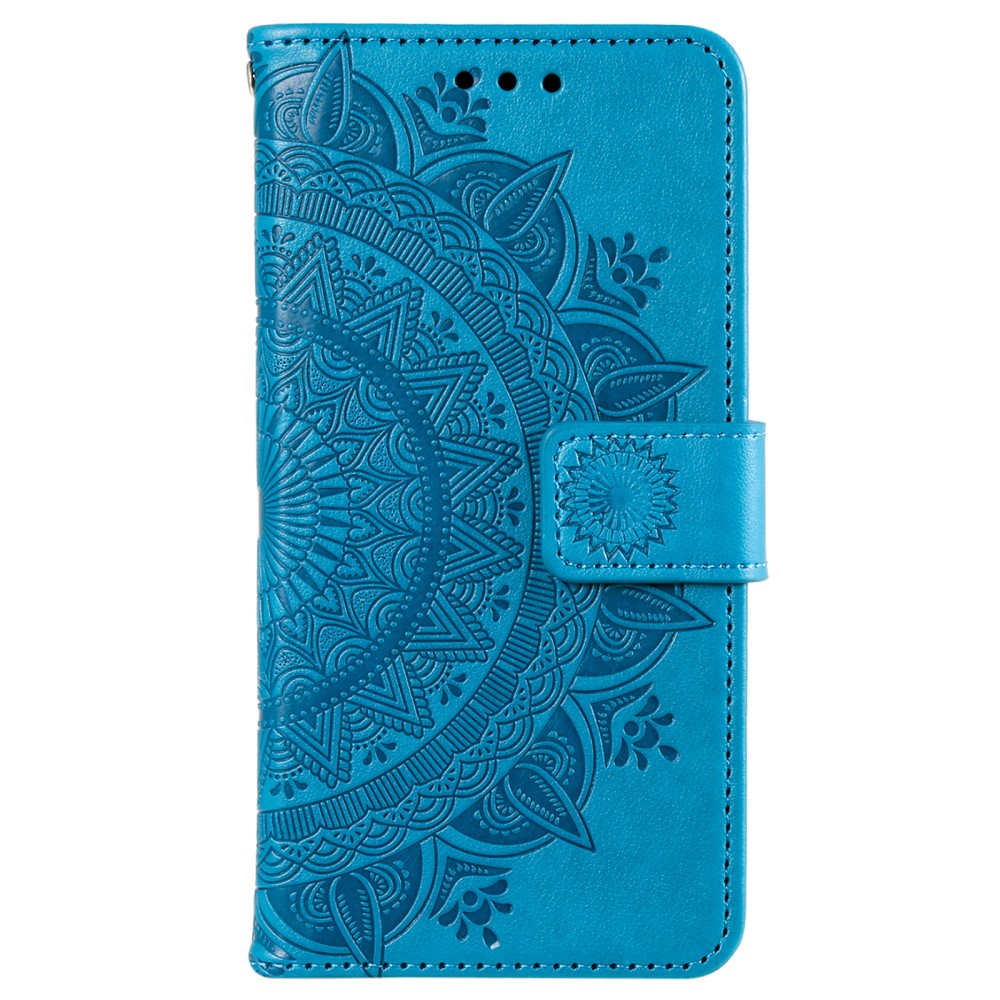 Sony Xperia 1 VI Mandala Läder Fodral Blå