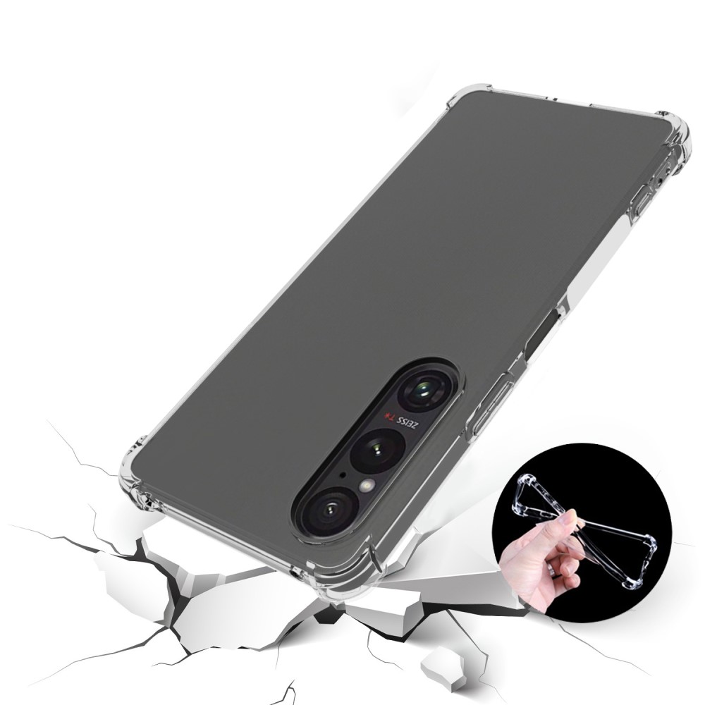  Sony Xperia 1 VI Shockproof TPU Skal Transparent