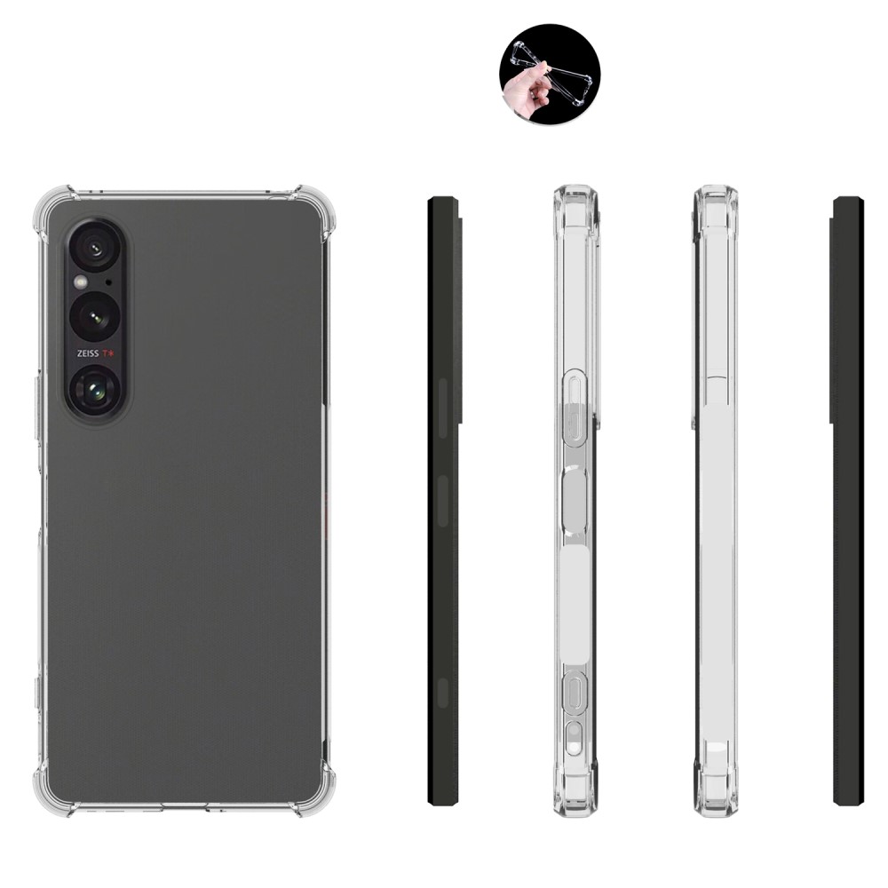  Sony Xperia 1 VI Shockproof TPU Skal Transparent