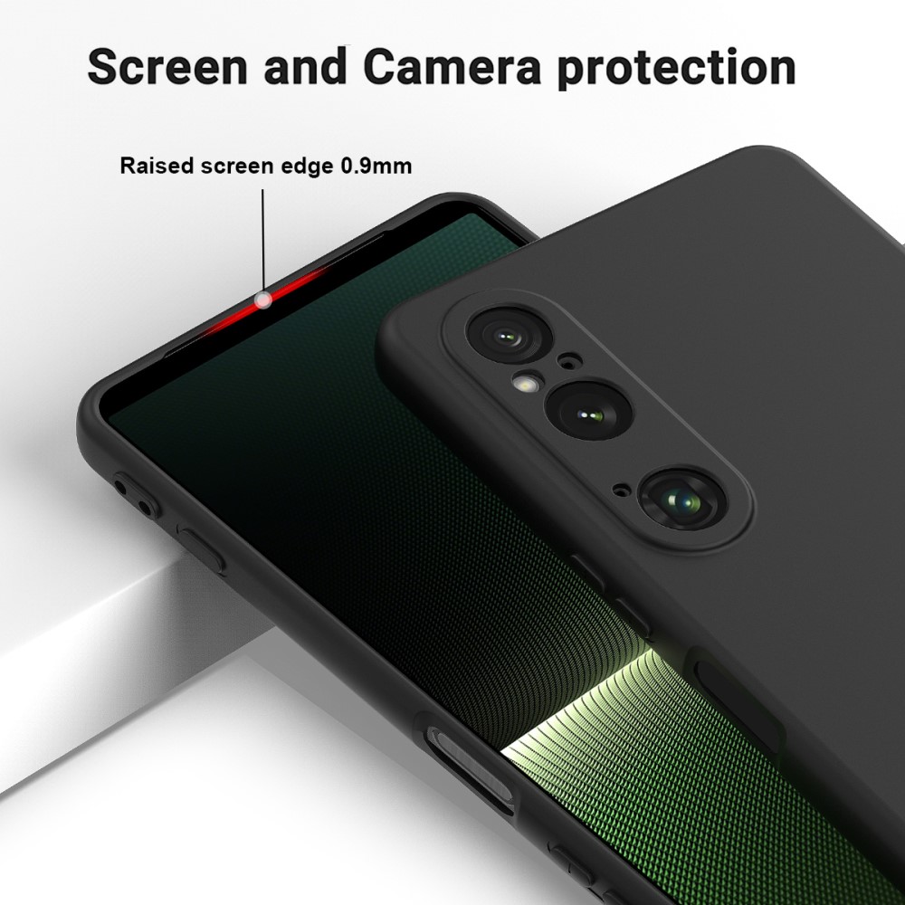  Sony Xperia 1 VI Silikon Skal Svart