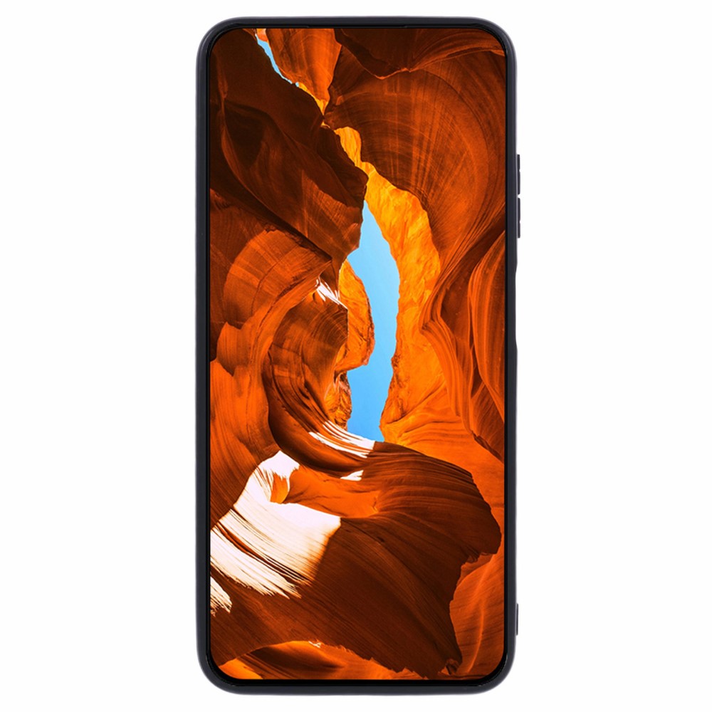  Motorola Moto G04 4G/G24 4G Retro Läder Skal Svart
