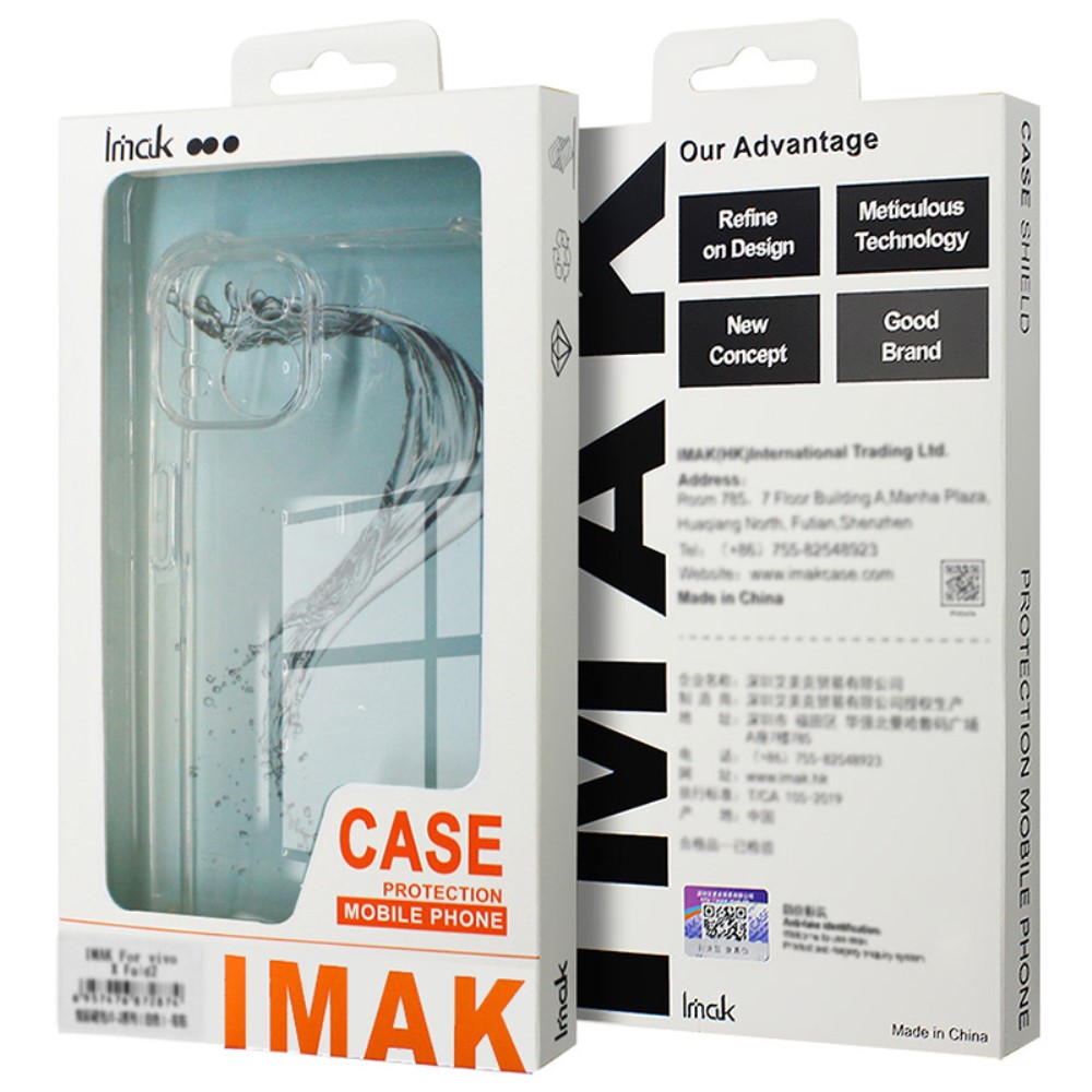 IMAK IMAK Motorola Edge 50 Pro 5G TPU Skal Transparent